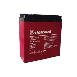 Yiğit Akü 12 Volt 24 Amper (24AH) Dik Elektrikli Bisiklet Aküsü
