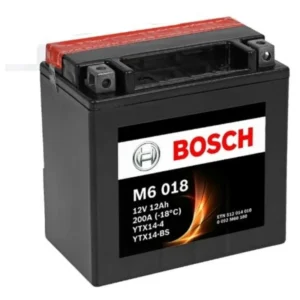 Bosch M6018 12V 12Ah AGM YTX14-BS Motosiklet Aküsü