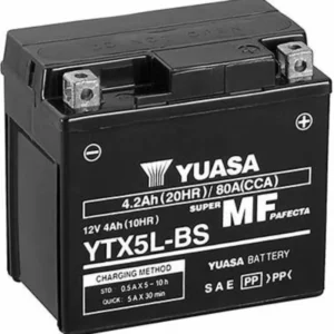 Yuasa YTX5L-BS 12V 4,2Ah AGM Motosiklet Aküsü