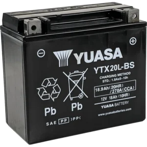 Yuasa YTX20-BS 12V 18Ah 270A AGM Motosiklet Aküsü